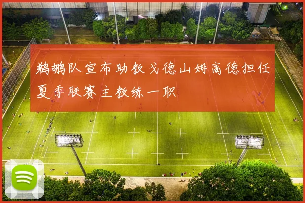 鹈鹕队宣布助教戈德山姆高德担任夏季联赛主教练一职